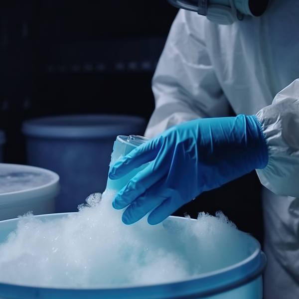 Liquid Nitrogen in Cryo-Electron Microscopy