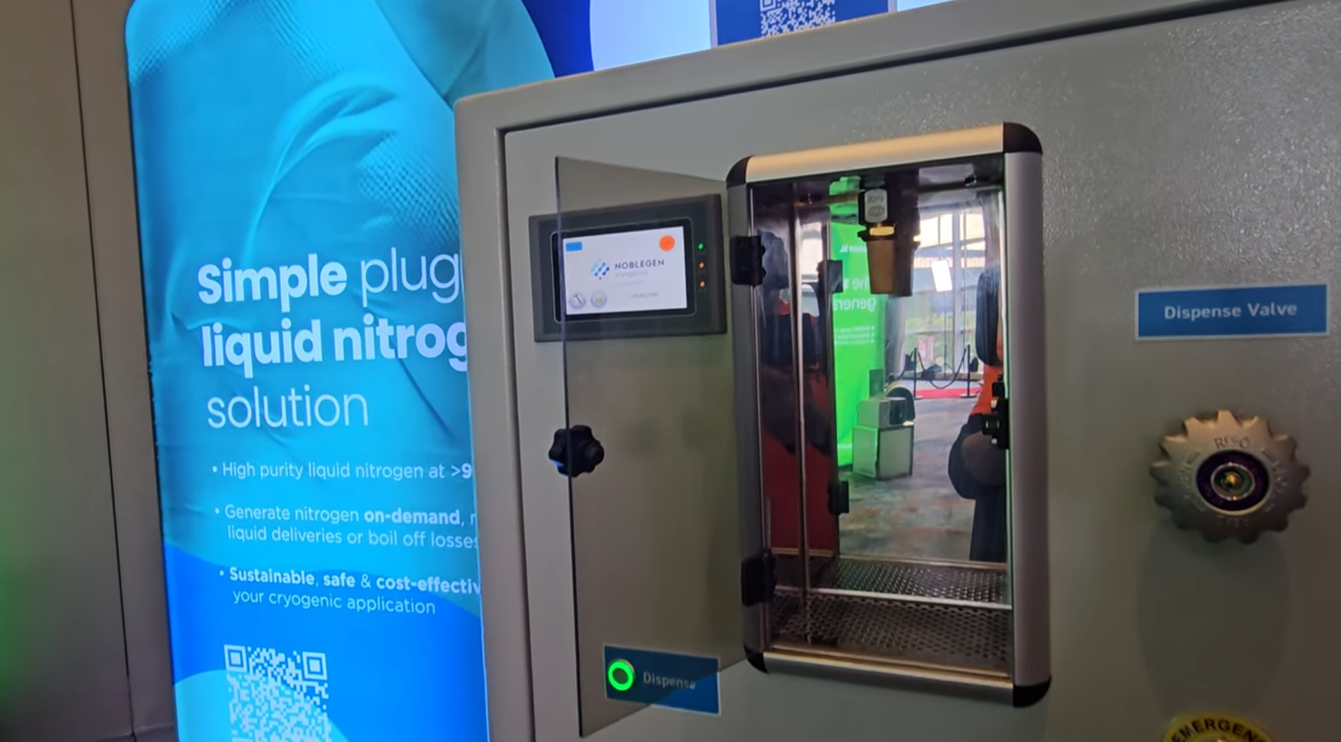 Noblegen NG Asms25 liquid nitrogen generator for on-site LN₂ production